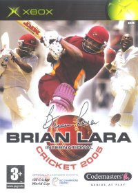 Cricket 2005 PAL Xbox PAL box art